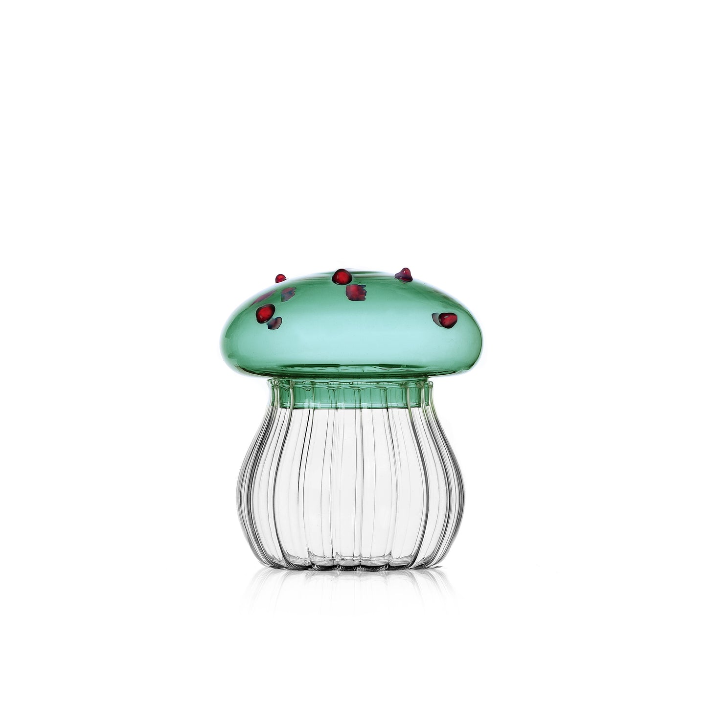 Green Mushroom Sugar Bowl