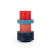 Candle Stack 04 - Red & Blue