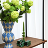 Rhombic Vase Blau