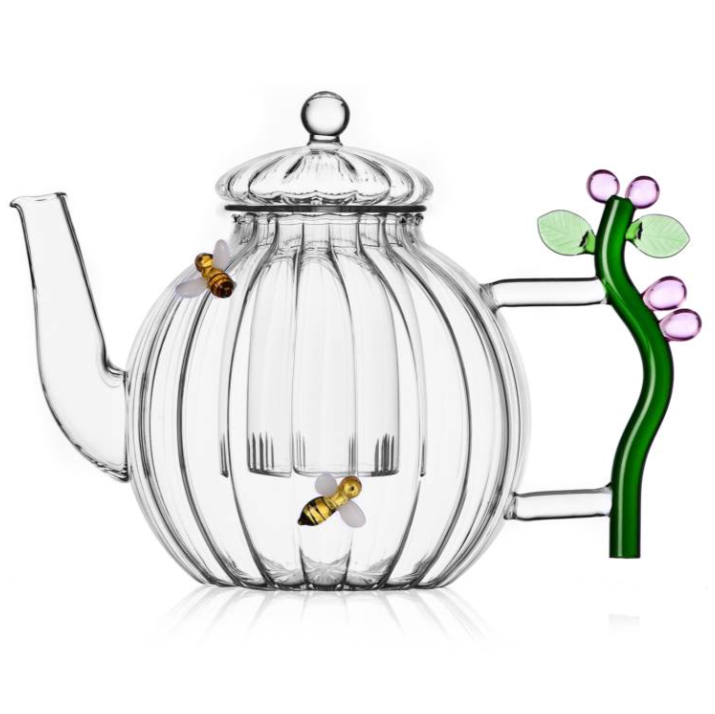 Botanical Teapot by Alessandra Baldereschi