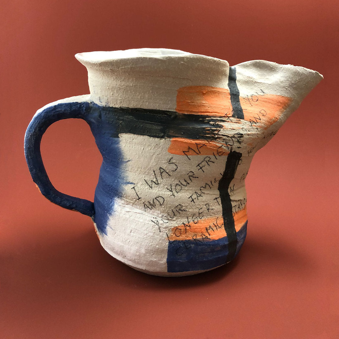 Messages in Clay - Jug by Catharina Sommer