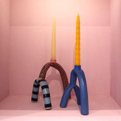 Le Tube Dots Candle Holder by Sabine Dietrichkeit