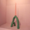 Le Tube - Green Candle Holder by Sabine Dietrichkeit