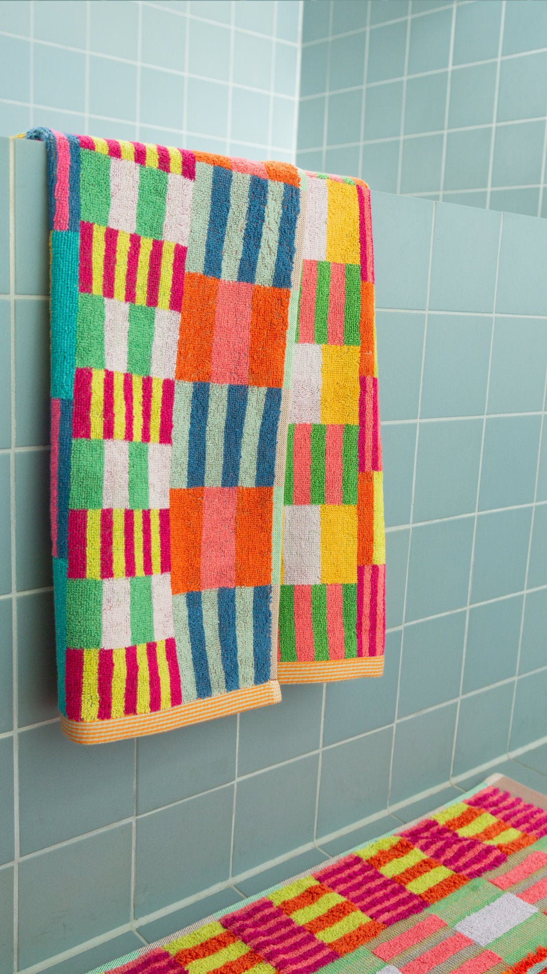 Tulip Quilt Bath Mat #15