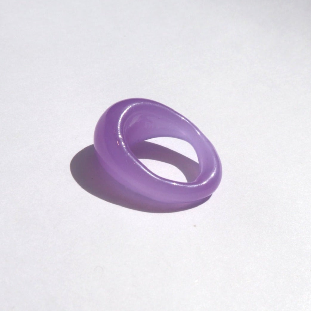 Murano Bulb Ring - Juicy Grape