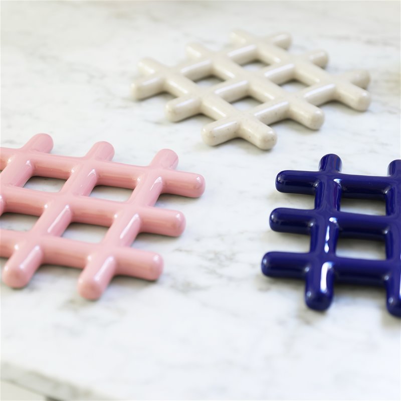 Trivet Grid - Pink Blush