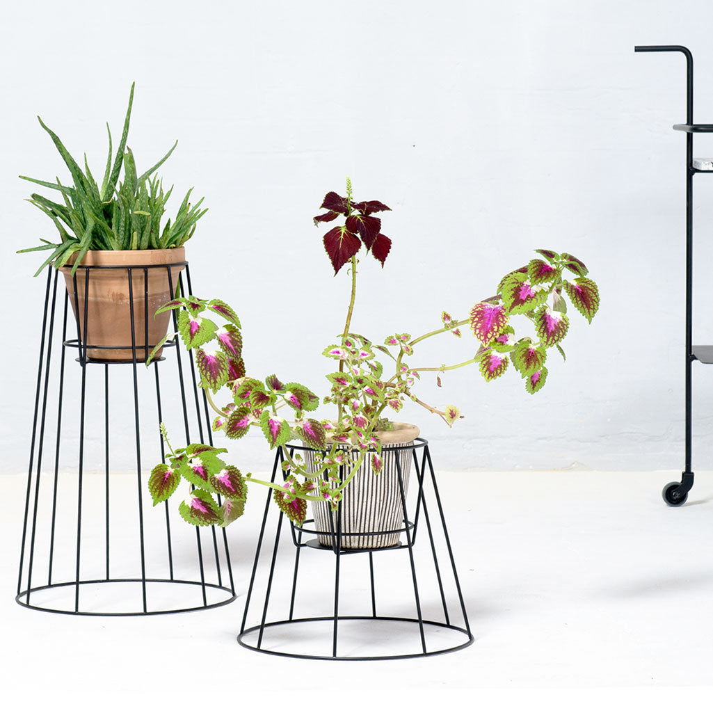 Cibele Plant Stand Black Small, OK Design, Pflanzenständer, NAVE shop - online concept store