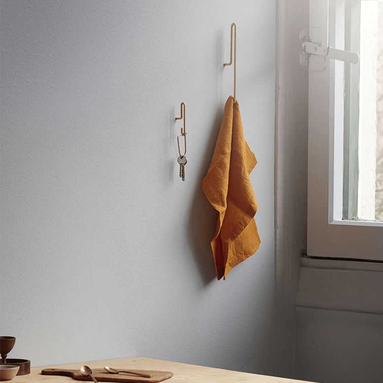 Elegant Loop Wall Hooks; Minimalist Scandinavian Design by Moebe, Nave Shop, online concept store