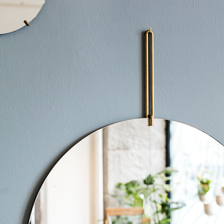 Wall Mirror; Minimalist Scandinavian Design, Moebe Design, Nave Shop, online concept store