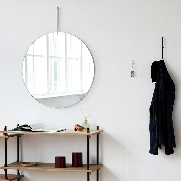 Wall Mirror; Minimalist Scandinavian Design, Moebe Design, Nave Shop, online concept store