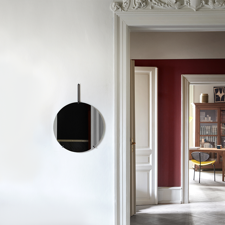 Round and Elegant Wall Mirror, Scandinavian Design by Moebe, Nave Shop, online concept store