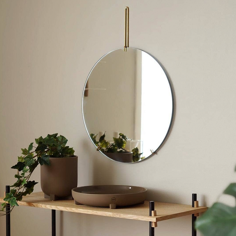 Wall Mirror; Minimalist Scandinavian Design, Moebe Design, Nave Shop, online concept store