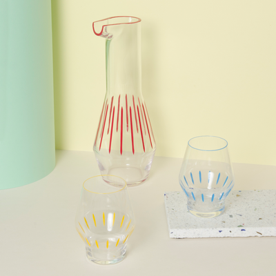 Crystal Glas Tumblers "Beak" by Tomas Kral and Iris Apfel, Nude Glassware - NAVE Shop - online concept store