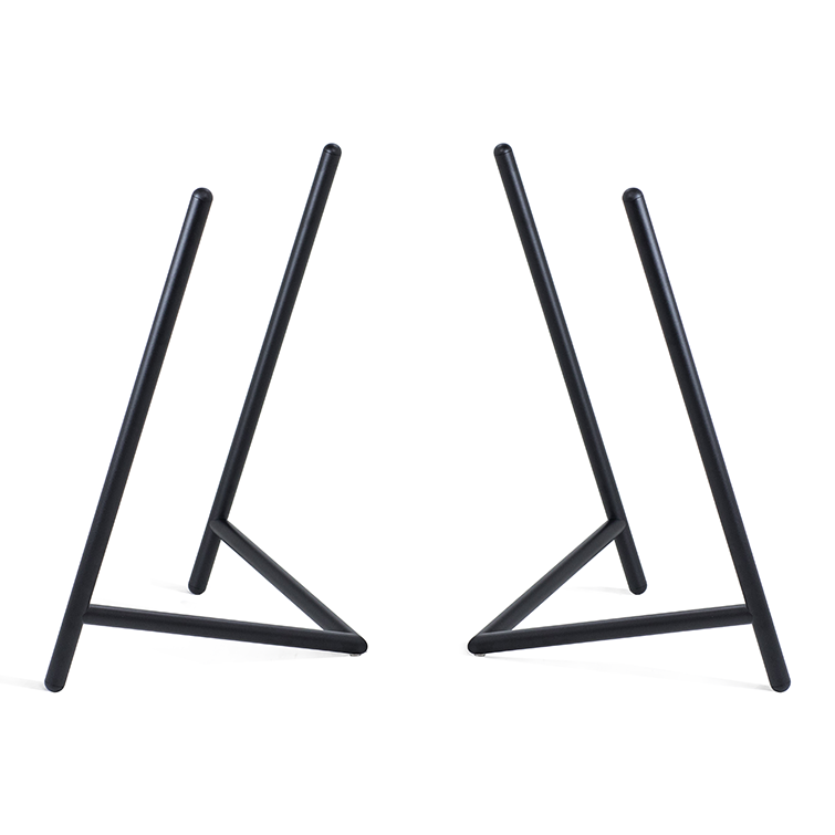 Varius Trestles Black_modular table trestles by Rahmlow Design_made in Germany_- NAVE Shop - online concept store