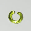 green glass earcuff, modern jewellery design, glas schmuck, modeschmuck, clara schweers, nave shop, online concept store