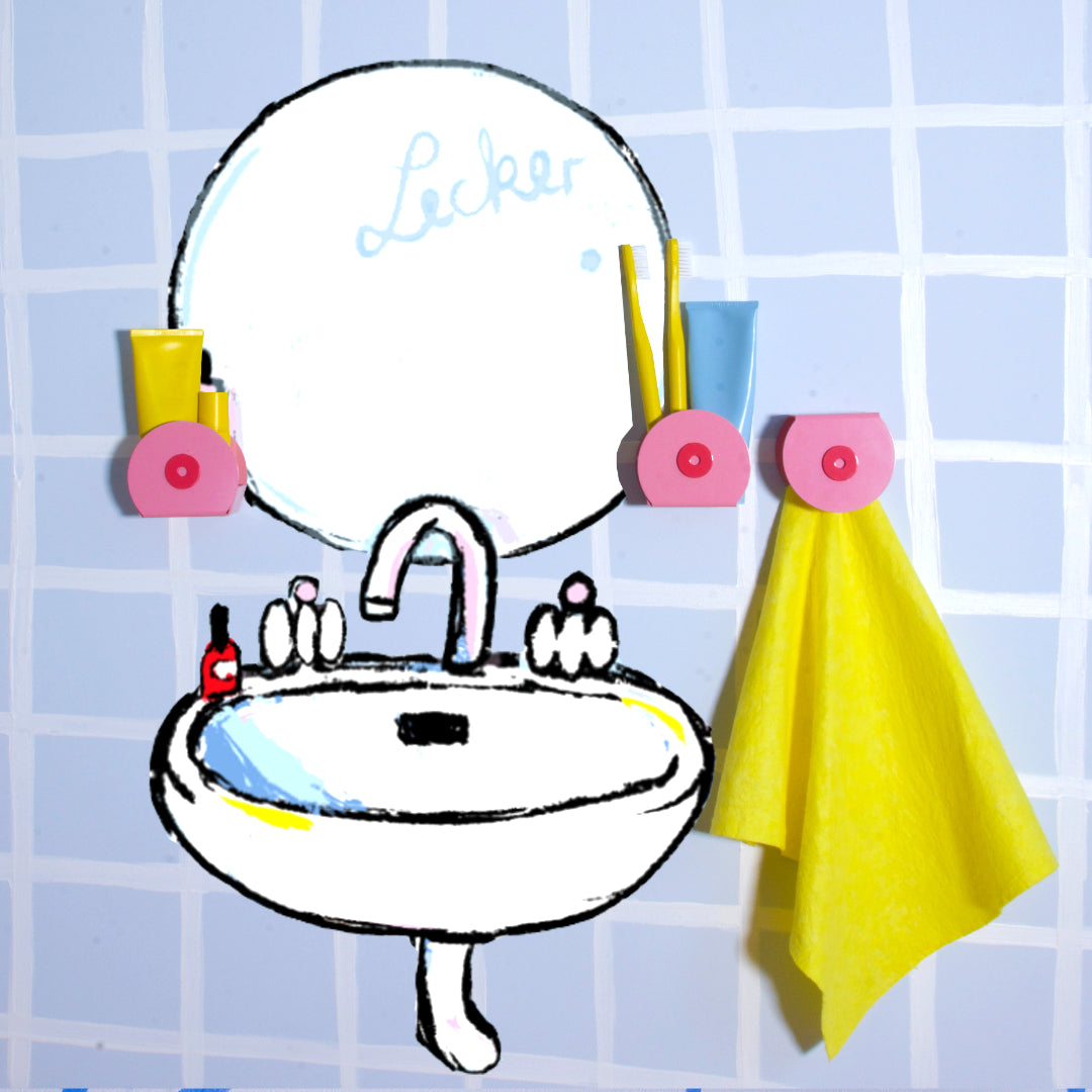 little boob towel hook - bathroom furnishings and accessories - nave shop - studio lecker 