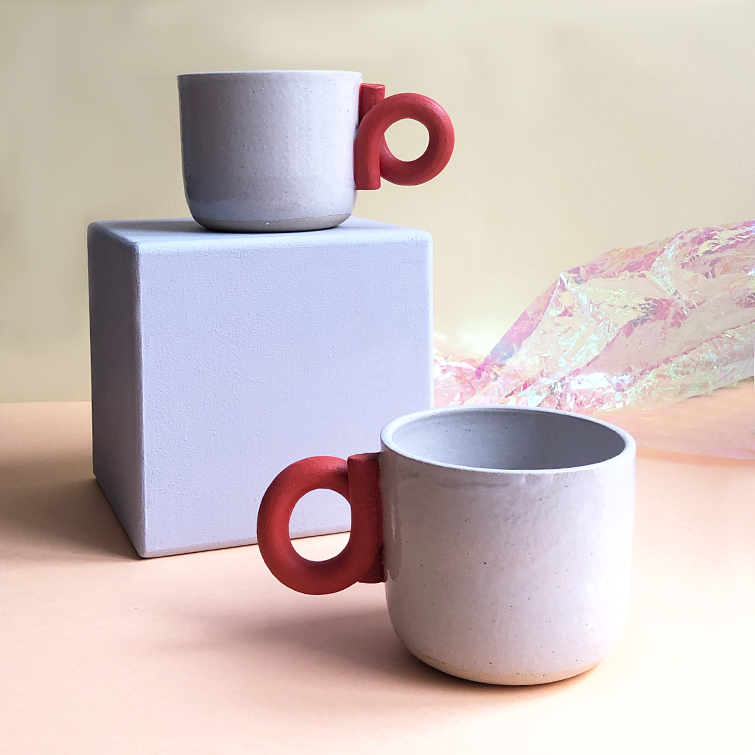 Squiggle Mug handmade ceramics by Milo Made Ceramics - Nave Shop - online concept store