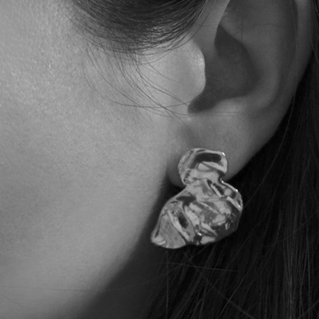 toeval gold plated earring by Studio ena - nave shop - online concept store - vergoldetes Zinn Ohrrhing - Schmuck